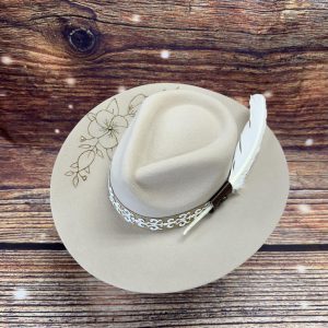 HATTERS OF AMERICA ROSE WOOL BELLY