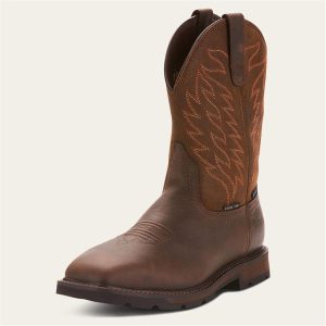 ARIAT MNS GROUNDBREAKER H2 O ST DRK B
