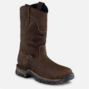 RED WING SHOE COMPANY 11 PULL-ON BROWN WP