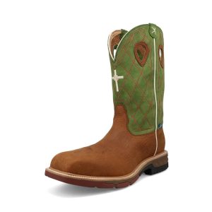 Twisted X 12 WESTERN WORK BOOT  CARAMEL C
