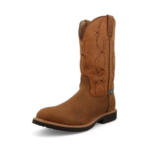 Twisted X 12 WESTERN WORK BOOT  BROWN & S
